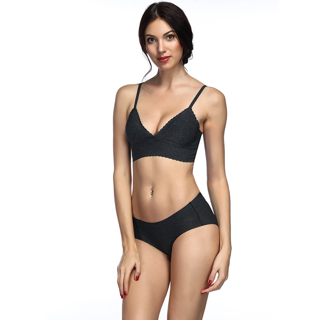 Widen Him Free Cut Triangle Bralette Bra 75982