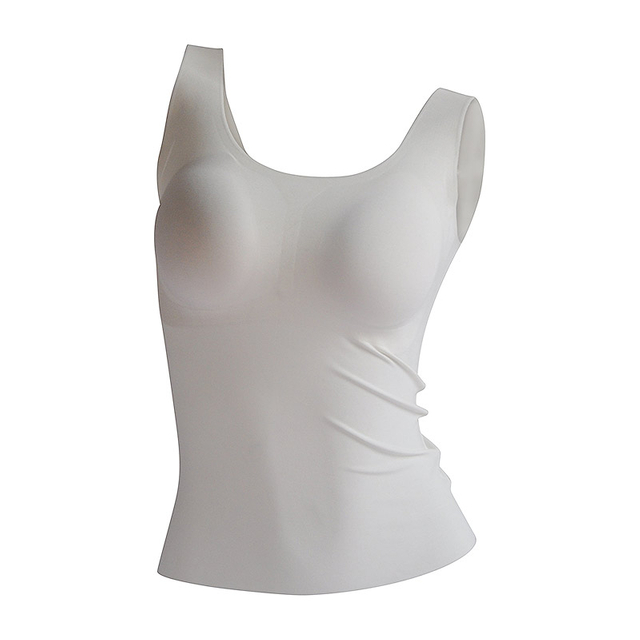 With Cup Free Cut Seamless Cami Top C001