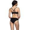 Smooth Crossover Back Front Button Underwire Bra 217