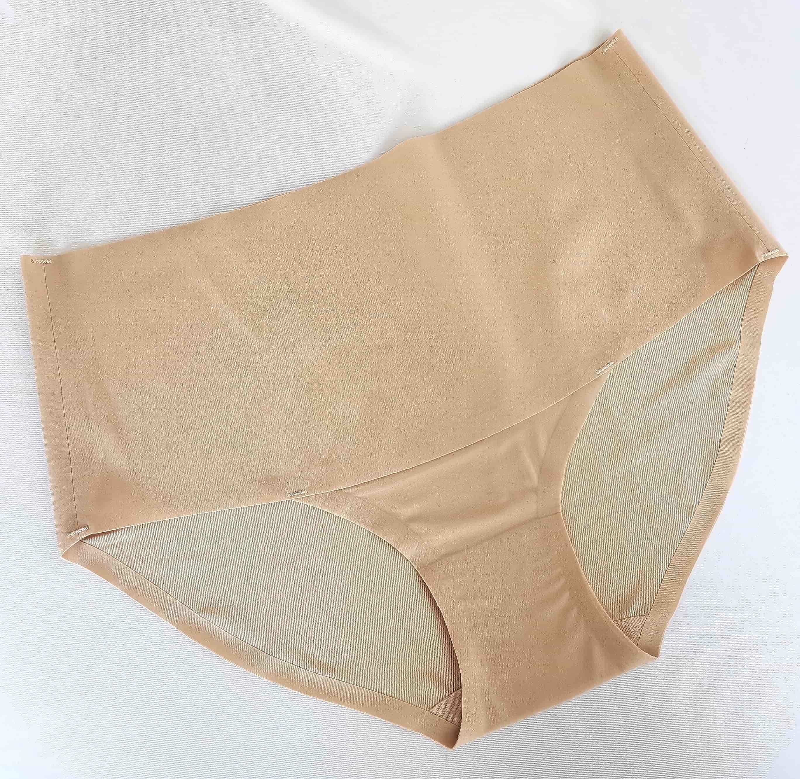 Bonding laser cut double fabric high waist brief 4-min