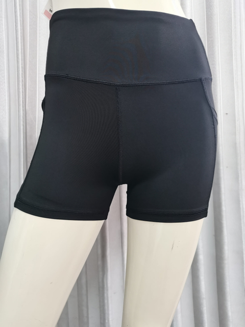 Short yoga pants with pockets YK205-4