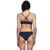 Smooth Crossover Back Front Button Underwire Bra 217